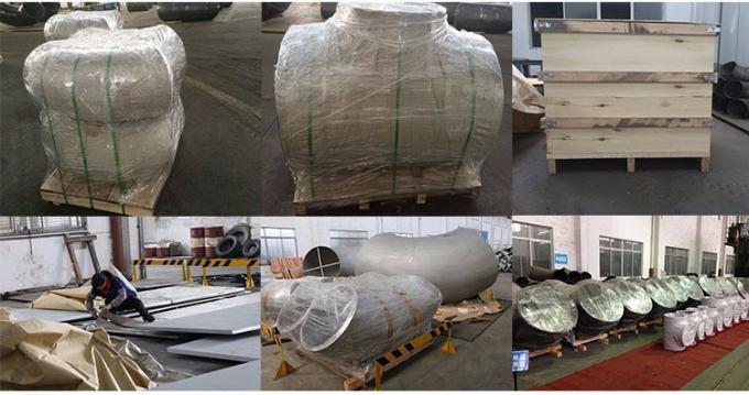 Verpacken A234Wpb-Kolben-Schweißungs-des Stahlkohlenstoffstahl-geschmiedeten Stahlfittings-T-Stücks
