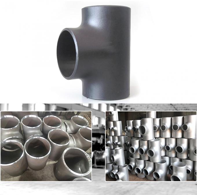 Stahlfitting zeigen nahtloses Rohr-T-Stück A234 Wpb des Kohlenstoffstahl-Sch 80 Gas-T-Stück Stahlfittings-Hersteller